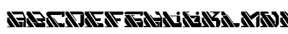 Cyber Square Regular Uppercase Preview