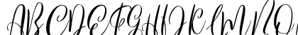 Bordellia Regular Uppercase Preview