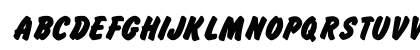 FlashRomanBold_DG Regular Uppercase Preview