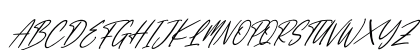 England Signature Italic Preview