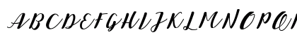 Daniesha Regular Uppercase Preview