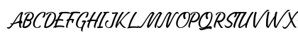 Vertica Regular Uppercase Preview