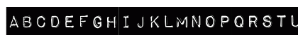 Impact label Regular Uppercase Preview