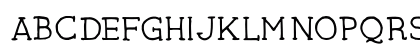 YAA Type  FREE Regular Uppercase Preview