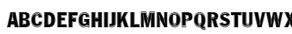FranklinGotTRegConIn1 Regular Uppercase Preview