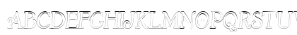 BearlyAFont Regular Uppercase Preview
