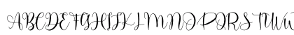 Perisha Regular Uppercase Preview