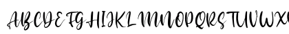 Arastela Regular Uppercase Preview
