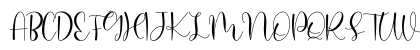 Haiskey Regular Uppercase Preview