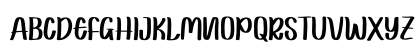 Honey Black - Personal Use Regular Uppercase Preview