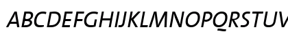 TheSans-CapsItalic Regular Preview