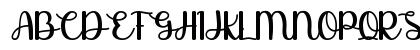 Savira Regular Uppercase Preview