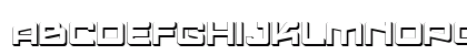 Logofontik 4F Extruded Regular Uppercase Preview