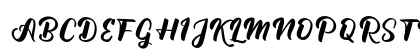 Athain Regular Uppercase Preview