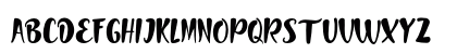 Good Things Regular Uppercase Preview