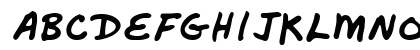 Pali Regular Uppercase Preview