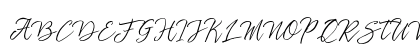 stefhanie typeface free demo Regular Uppercase Preview