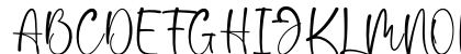 Monstera Regular Uppercase Preview