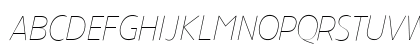 TFForever Thin Uppercase Preview