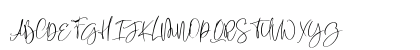 RastyKing Regular Uppercase Preview