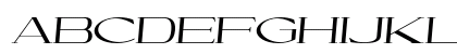 Cellofy SemBd ExtExp Ita Italic Uppercase Preview