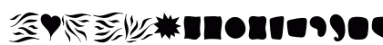 Fontesque Ornaments Black Uppercase Preview