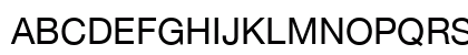 Helvetica Neue Regular Preview