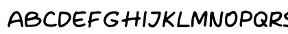 Virtus Verona Hand Lettering Regular Uppercase Preview