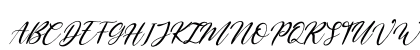 Sublimity Italic Regular Uppercase Preview