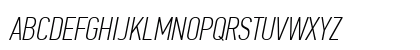 PF Din Text Comp Pro Thin Italic Preview