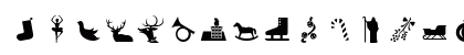 XmasTwo Regular Uppercase Preview
