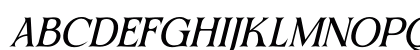 BEQINER Italic Uppercase Preview