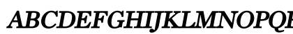 HadronCaps BoldItalic Uppercase Preview