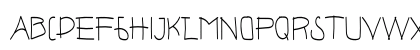 Melodi Regular Uppercase Preview