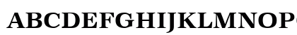 URW Antiqua T Regular Uppercase Preview