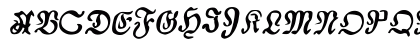 AuldMagick Bold Italic Preview