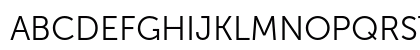 Museo Sans 300 Uppercase Preview