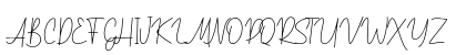 Mitchell Signature Regular Uppercase Preview