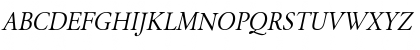 Garamond Classico Italic Font