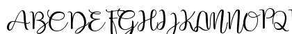 Shafeer demo Regular Uppercase Preview