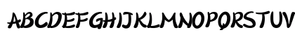 Miyomura Regular Uppercase Preview
