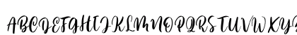 Mellisa Jonathan Regular Uppercase Preview