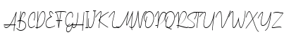 Mitchell Signature Regular Uppercase Preview