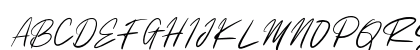 Bahttra_Signature Regular Uppercase Preview