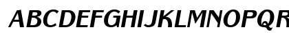 Panache Bold Italic Preview