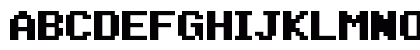Pixel Sans Serif Condensed Regular Preview