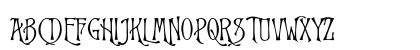 Glorietta Regular Uppercase Preview