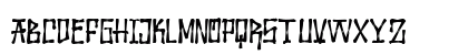 Wolfraid Regular Uppercase Preview