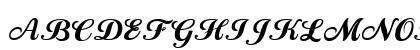 Country Western Script Black Regular Uppercase Preview