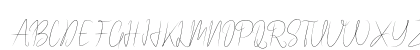 WalletSignature Regular Uppercase Preview
